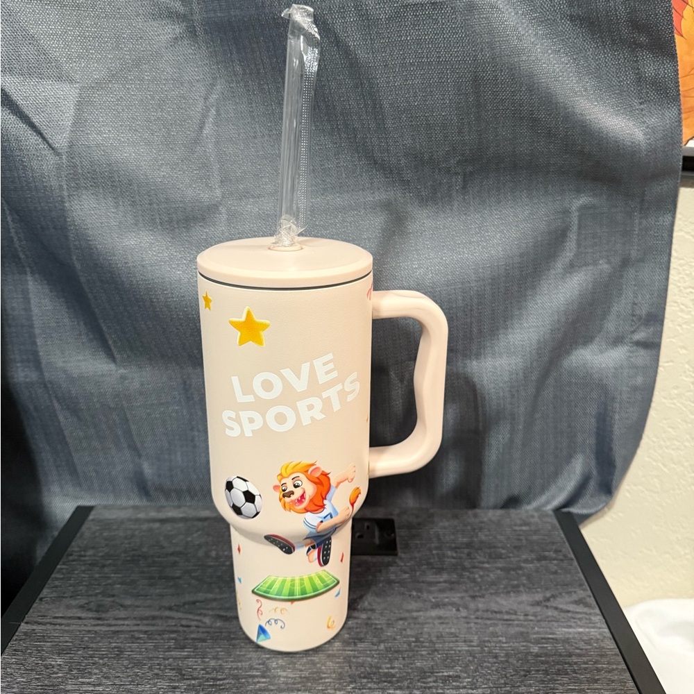 Large Sports Themed Tumbler